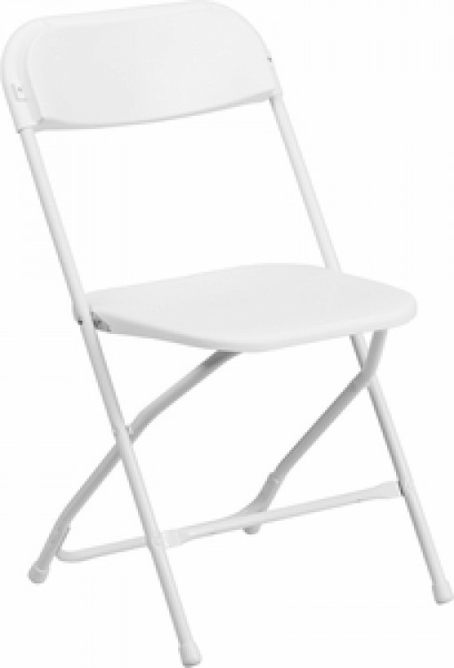 White Folding Chair