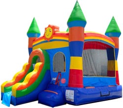 Sun Soaker Bounce House w/Slide Wet/Dry